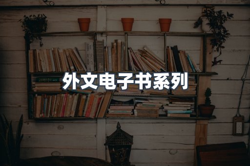 外文电子书系列